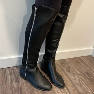 Aldo knee-high black boots size 9